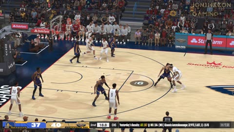 Jon1hecon NBA 2K24 Myleague Goldenstate Warriors Vs New orlean Pelicans PS5 4K