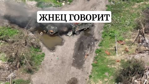🇷🇺🇺🇦 A pair of armored vehicles Kazak-2 and Kirpi were destroyed near village Staromayorskoye