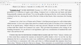 Memorandum Rules of Common Law Part 8 of 19