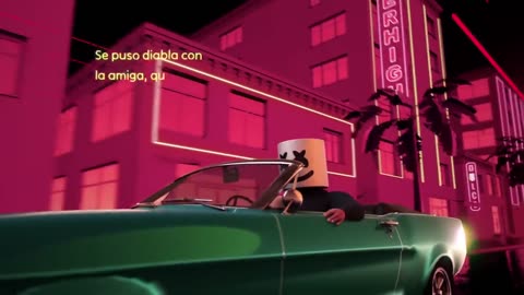 Marshmello, Anuel AA - Alcohol (Visualizer) song