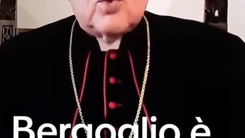 MONSIGNOR VIGANÒ: Bergoglio è l'anticristo.