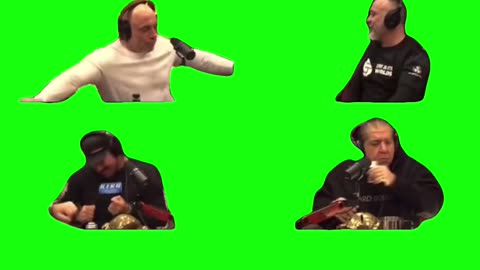 Joe Rogan and Friends Dancing to Confusion | Green Screen