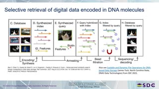 SDC2022 – DNA Data Storage Alliance: Building a DNA Data Storage Ecosystem - Jan. 3, 2023