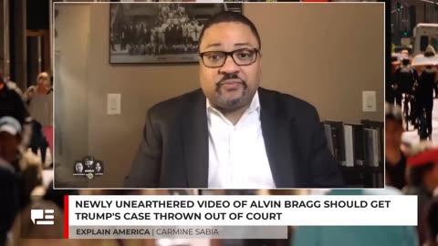 Newly Unearthed Video Of Alvin Bragg Should Get Trump's Case Thrown Out Of Court Immediately