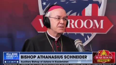 War Room highlight of Bishop Anthanasius Schneider part 1