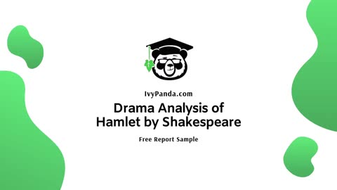 Drama Analysis of Hamlet by Shakespeare | Free Essay Sample