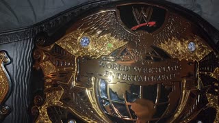 WWE undisputed championship (V2) replica re-stoned by Rafford designs