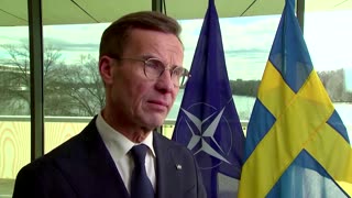 Joining NATO 'made Sweden safer,' says PM Kristersson