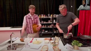 The Gordon Ramsay Sandwich That Made MrBeast Shave His Head Scrambled reaction