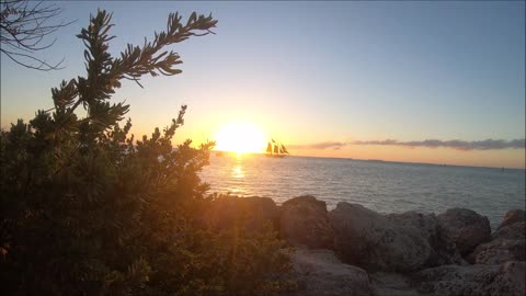 Sunset at Key West FL