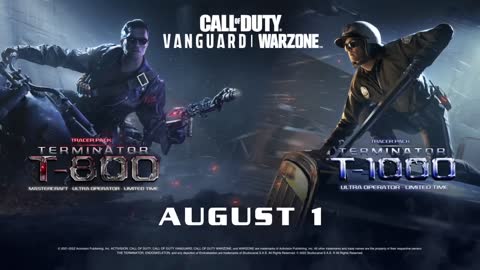 Call of Duty Vanguard & Warzone -Terminator 2 Judgment Day Bundle Trailer PS5 & PS4 Games