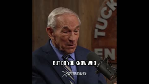 Ron Paul w/ Tucker takling JFK Alen Dullas Black Swans and such