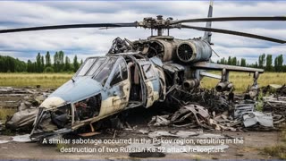 Saboteurs Explode Russian Planes and Combat Helicopter at Chkalovsky Air Base