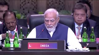 PM Modi's speech during the G20 Summit's closing ceremony in Indonesia