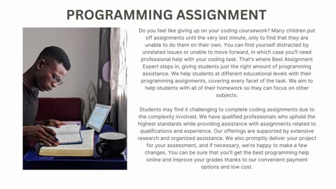 Programming Assignment