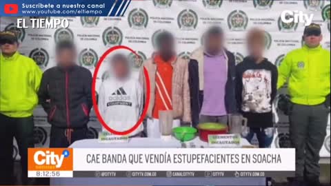 Desarticulan banda en Soacha, vendían drogas en colegio, parques y buses