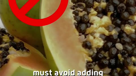 Who Should Not Eat Papaya ? #papaya #shortfeed #explorepage #exploremore