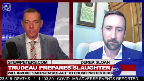 Trudeau Prepares Slaughter: Will Invoke 'Emergencies Act' To Crush Protesters - THE STEW PETERS SHOW