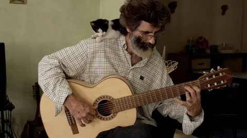 Cuba music - and cute cat! El Grillo y Gatto - Recuerdos de Ypacaraí