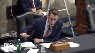 Sen Hawley NUKES Director Wray For Politicizing The FBI