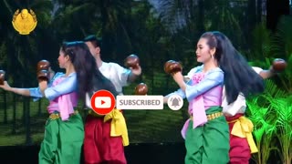 Best Part of Khmer Coconut Dance