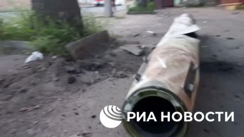 Another AGM-88 HARM missile was shot down over Donetsk.