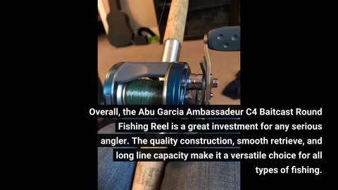 Honest Reviews: Abu Garcia Ambassadeur C4 Baitcast Round Fishing Reel