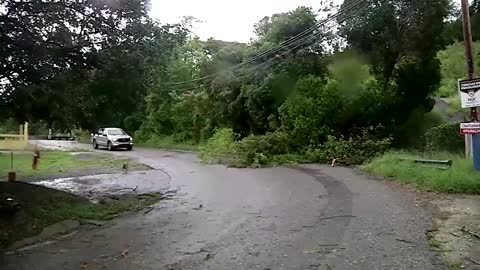 Hurricane Fiona hits Puerto Rico, knocks out power
