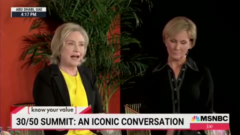 Hillary Clinton: "Women and children are the primary victims of conflict and of climate change and there is no place that unfortunately, tragically, shows us that more dramatically than Ukraine today."