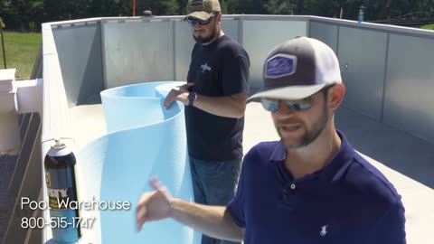 Tips for Installing Wall Foam on a Semi-Inground Pool _ Pool Warehouse