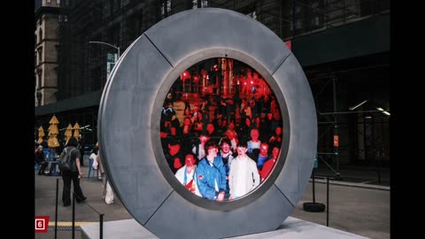 IS IT STRANGE THAT A PORTAL JUST APPEARED IN NYC AT THE SAME TIME THAT CERN IS TRYING TO OPEN ONE