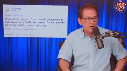 MSNBC Host’s Psychotic Warmongering – Called Out! 4-10-22 The Jimmy Dore Show