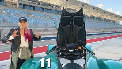 Driving $3 Million Aston Martin at F1 Track