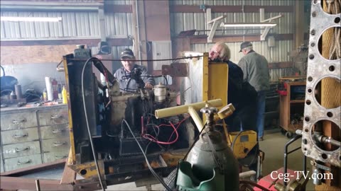 Central Washington Ag Museum Tuesday Crew : Water Pump Engine Start – 2/21/2023