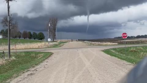 Tornado on the ground in Pocahontas County, Iowa! 🌪️