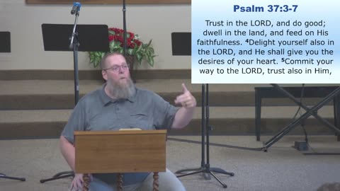 Sunday Sermon at Moose Creek Baptist Church 7/2/2023