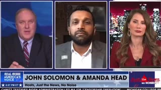 Kash Patel discusses the indictment of President Trump with John Solomon