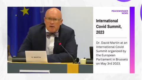 The Truth About COVID19 Finally Revealed Dr David Martin In European Parliament