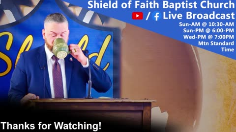 What it's Like at Shield of Faith Baptist Church (Pastor Jones) Wednesday-PM