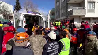 Three women rescued over 212 hours under rubble