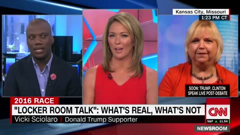 Trump supporter leaves CNN's Brooke Baldwin speechless