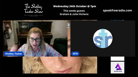 The Shelley Tasker Show #48 25/10/23 Guests : Graham & Julie Hichens