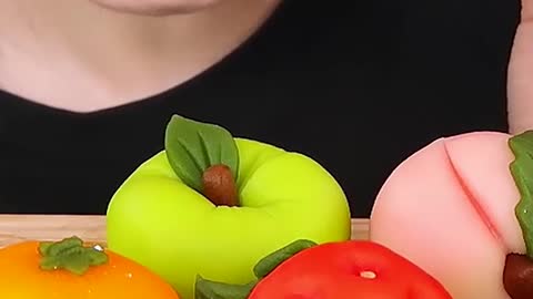 Rainbow Twisted Bread, Crepe Cake, Wagashi #zoeyasmr #zoeymukbang #bigbites #mukbang #asmr #food #먹방