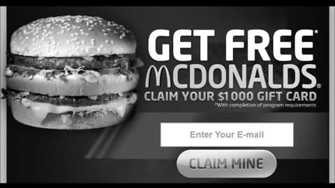fill your details to claim free $100 McDonald's gift card