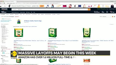 Report: Amazon plans to lay off 10,000 people | Latest World News | English News | WION