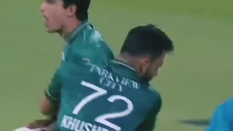 Fight between Pakistani and Afghanistan player