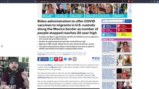 Biden Admin Now Giving COVID Vaccines To Illegal Immigrants, Illegal Immigration Hits 1.2M This Year