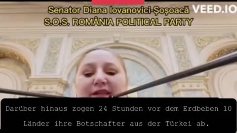 Politikerin aus Rumänien, spricht das aus was wir die ganzen Jahre schon sagen.