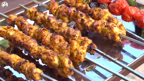 Turkish Chicken Shish Kebab - Succulent Chicken Skewers |