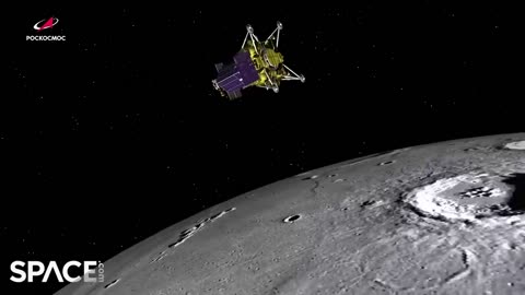 Russia's Luna-25 lunar lander crashes in moon, ending mission